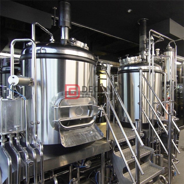 Малогабаритное пивоваренное оборудование объемом 500 л, пивоваренный резервуар для пищевых продуктов, используемый для производства пивоваренного оборудования