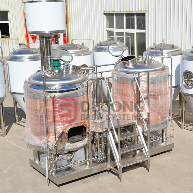 Оборудование для осахаривания меди 5BBL Полное оборудование для пивоварения