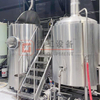 500-литровая нано-пивоваренная система, 2 сосуда / 3 сосуда с паровым / электрическим нагревом, нержавеющая сталь или красная медь для продажи