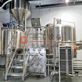 Коммерческое пивоваренное оборудование 1500 л для газового подогрева пива 3-х сосудистая машина для изготовления крафтового пива онлайн для продажи