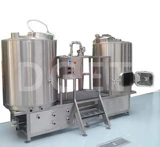 Индивидуальная система пивоварения с 2 сосудами 500 л Электрический чайник Craft Micro Brewery оборудование для продажи