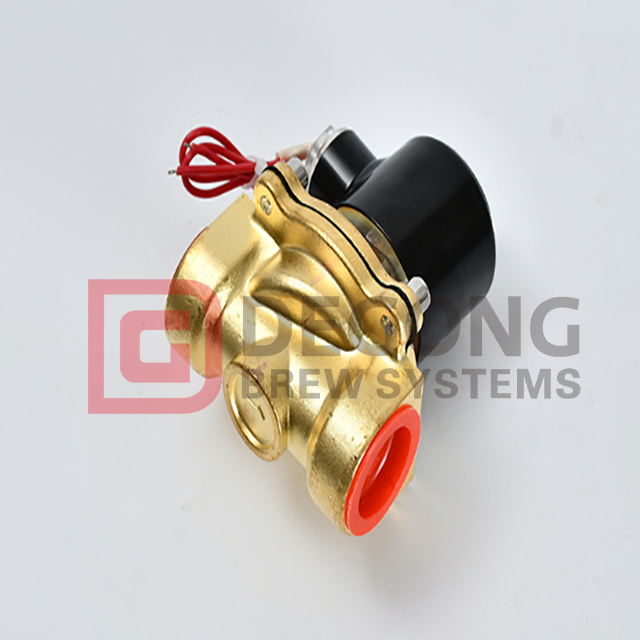 Электромагнитный клапан переменного тока 2inch110V из латуни для воды, пива, напитков