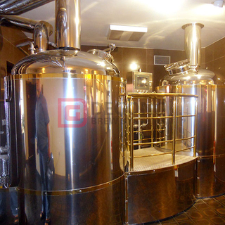 Высококачественная специализированная пивоваренная машина для крафтового пива объемом 1500 л из красной меди