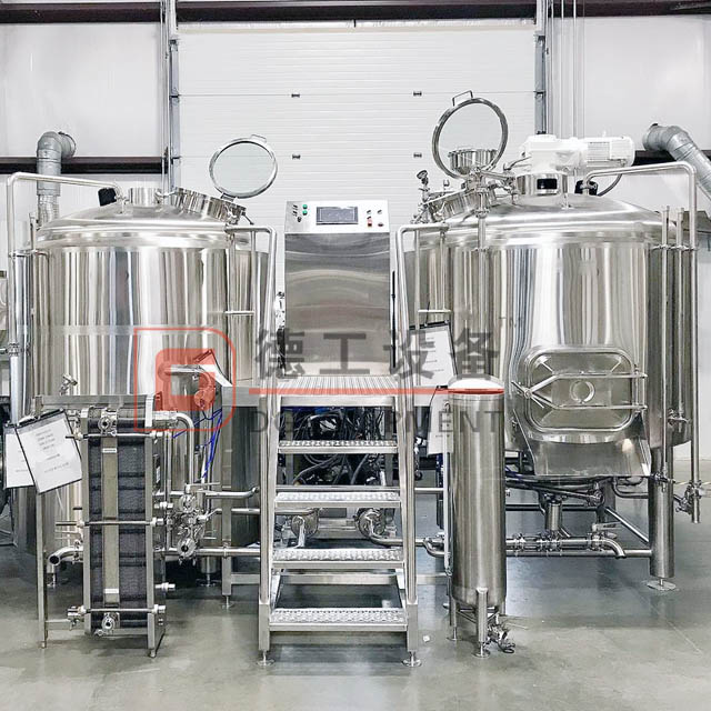 Чайник и система заквашивания пива индивидуального оборудования для пивоварения с электроприводом 500Л с сертификацией CE и управлением ПЛК
