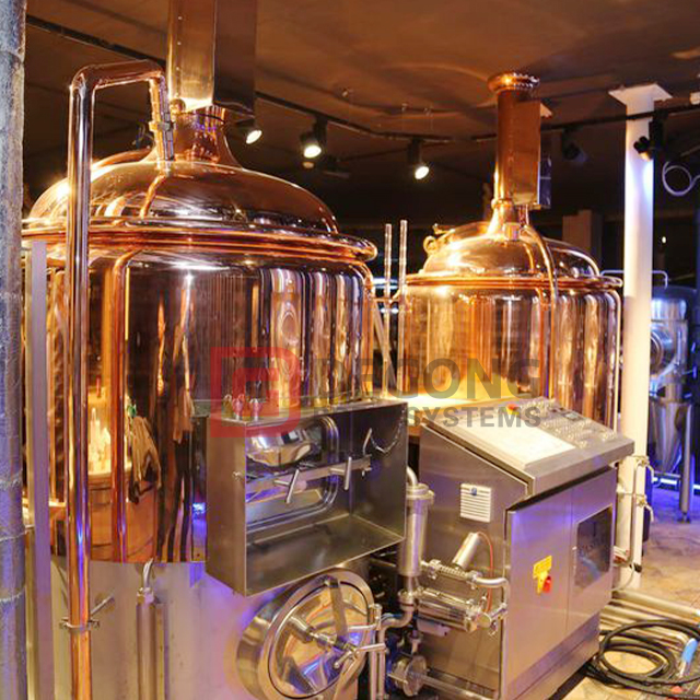 5-30BBL Система пивоварения Красная медь / нержавеющая сталь DEGONG
