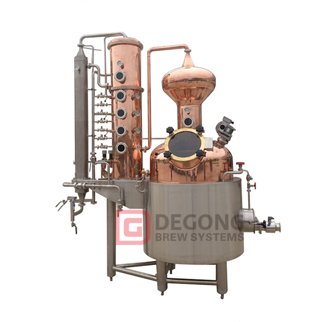 Линия по производству спирта на 100 л с оборудованием для дистилляции виски-водки